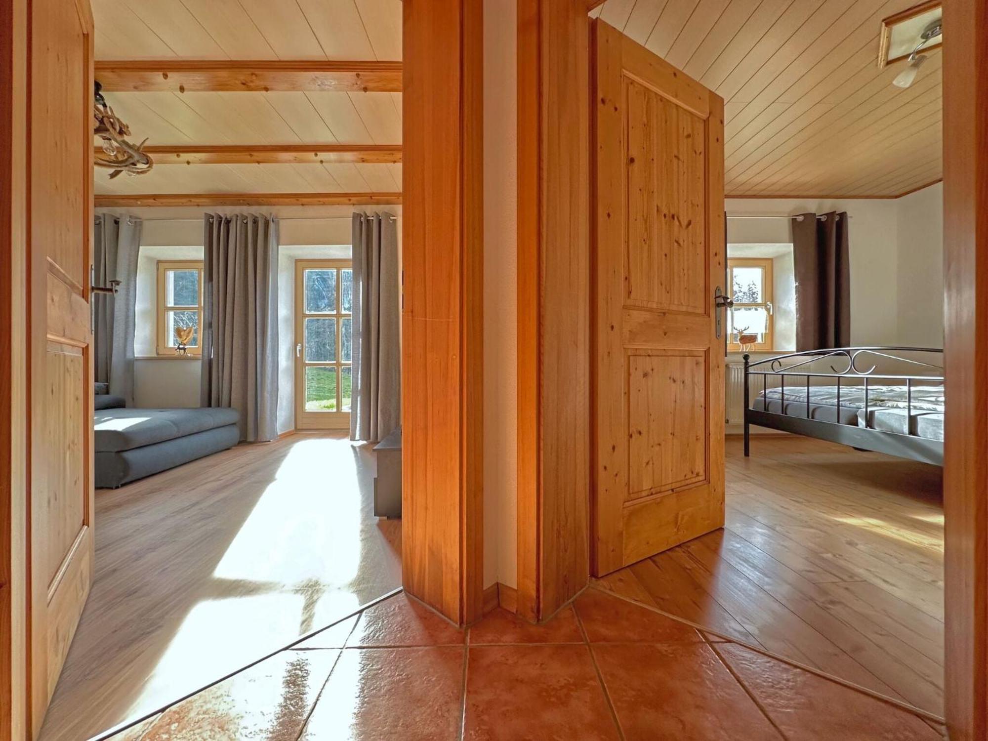 Ferienwohnung Im Bayerischen Wald Mit Terrasse Viechtach Exteriör bild