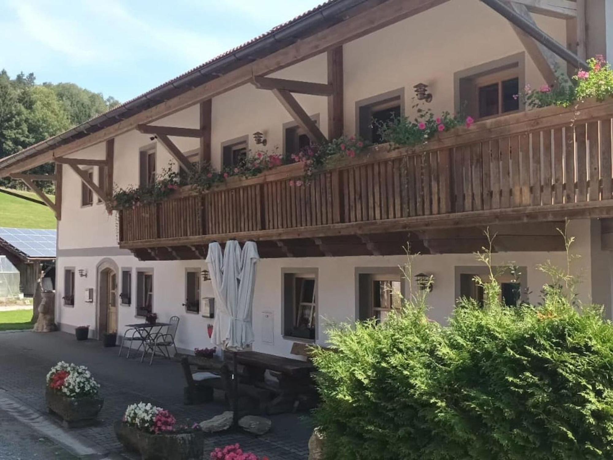 Ferienwohnung Im Bayerischen Wald Mit Terrasse Viechtach Exteriör bild